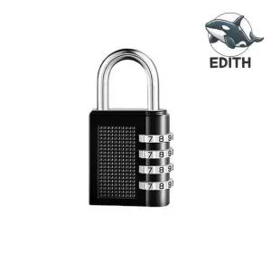 방수 다이얼 외부용 안전 자물쇠 잠금장치 대형 열쇠 비밀 번호 4 시건장치