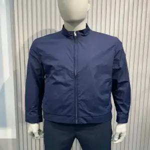 인디안 중년 남성 일반핏 신축성 솔리드(무지) 반우라(안감) 바람막이 점퍼 4 M 3129