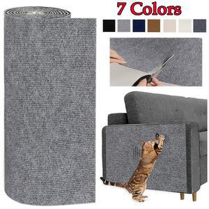 고양이 SCRAT 소파 수호자 패드 보드 보호 트리밍 가능한 자체 접착 카펫 DIY 스크래치 매트