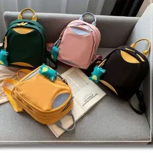 [라일리] Rly 남여공용 악어키링 포함 데일리 미니백팩 미니가방