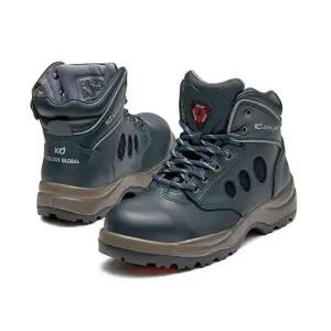 [라일리] Rly KO F620 액션가죽 인젝션 6형 내측지퍼 안전화