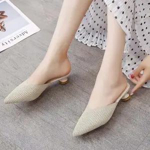 [오노마] ONM 여성 뮬 슬리퍼 블로퍼힐 신발 구두 로우힐 스틸레토