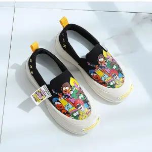 [라일리의류] Rly 데일리 캔버스 슬립온 학생 밴딩 운동화 패션 슈즈