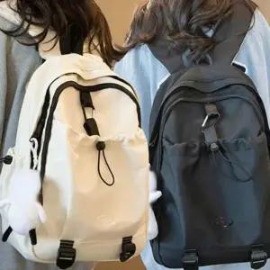 [라일리] Rly 빅사이즈 데일리백 책 노트북 물병 학생백팩 캐주얼백