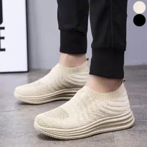 [라일리] Rly 남자 여름 메쉬 니트 운동화 통풍 경량 슬립온 슈즈