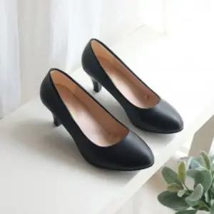 [오노마] ONM 기본 펌프스 미들굽 깔끔 면접구두 승무원구두 여성화
