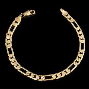 [라일리의류] Rly 18kgp 골드 체인 여성 팔찌-골드DG