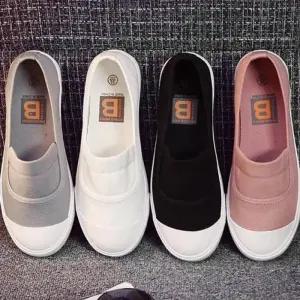 [라일리의류] Rly 슬립온 여성단화 끈없는 스니커즈 여성캔버스화