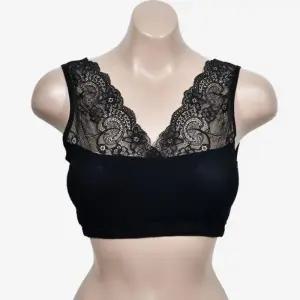 [라일리의류] Rly 여성 우아한 레이스끈 노와이어 브라 패드 런닝형브라