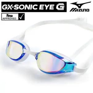 미즈노 미러 패킹 수경 물안경 0W41 미러코팅수경