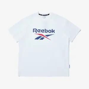 리복 REEBOK 에센셜 빅로고 반팔티 - 화이트 RETS-6ER30-WT