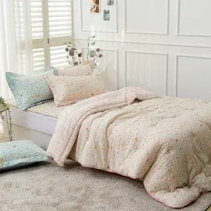 웜슬립 텐셀 모달 차렵이불 옥수수솜 저자극 어린이 모달 사계절 침구 슈퍼싱글 이불 패드 세트 SS