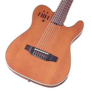 39 인치 7 현 8 사일런트 일렉트릭 클래식 기타 솔리드 스프루스 탑 매트 마감