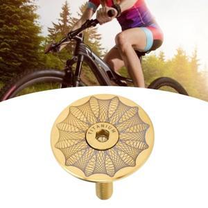 티타늄 합금 자전거 헤드셋 탑 캡 경량 286mm 스템 녹슬지 않는