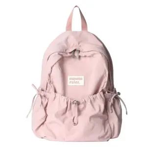 국내매장판 마스마룰즈 백팩 mini ver. Ribbon pocket Fog pink