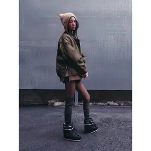 LAP 오버핏 항공 점퍼 패딩 AQ4PDA63