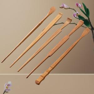 새로운 대나무 차 스틱 차샤쿠 전통 말차 스푼 일본 클래식 잎 스패츌라 다도 스쿱