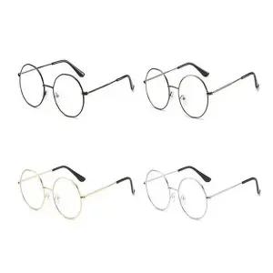 빈티지 스타일 데일리 패션 메탈 안경테