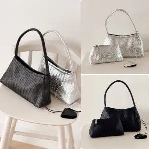 [단독] G.모데나 위빙 토트백 세트 (파우치+선글라스 파우치)