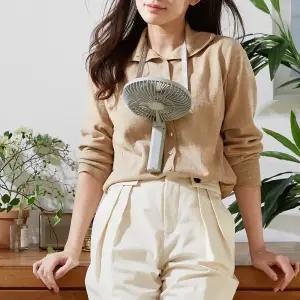 크레모아 팬 핸디A 라이트 휴대용 선풍기 충전식 손풍기 손 무선 접이식 미니 큰 초강력 강력한 핸드 무소음