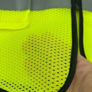 형광 야광 안전 반사 여름 조끼 메쉬 야간작업조끼 야간안전조끼