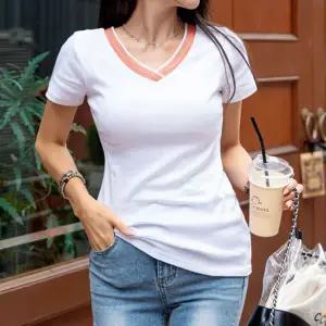 [나크21] (55~88) 포인트 브이넥라인 반팔 KO52-T-17