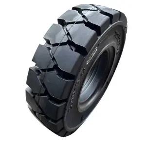 지게차 통 타이어 뒷바퀴 전동 솔리드 650-10 3톤
