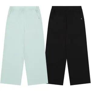 [소이]23M0254-9 9부 와이 와이드 분또 바지_SH