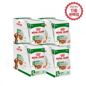 로얄캐닌 미니 어덜트 강아지 습식 파우치 85g x 48개