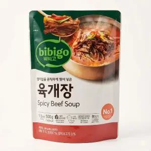 비비고 육개장 500g x 6개