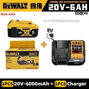 DeWALT  배터리 20V 6Ah DCB606 DCB205 DCB182 전동 공구