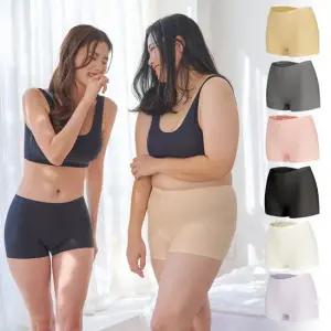 [6장세트] 여성 사각 네모 팬티 심리스 노라인 드로즈 NEW 생리대 무봉제