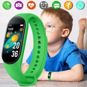 스마트 워치 손목 밴드 신제품 어린이 시계 방수 성인 키즈 트래커 심박수 혈압 모니터 팔찌 스포츠 스마트