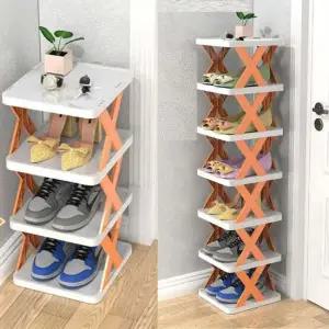 자취방 사무실 간이 신발장 간단 조립식 6단 정리대 신발정리 신발수납 자취방꾸미기