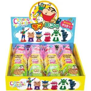 짱구 피규어 저금통 2탄 1개 랜덤 피규어 뽑기 가챠 인형 선물 친구 선물 생일 랜덤박스