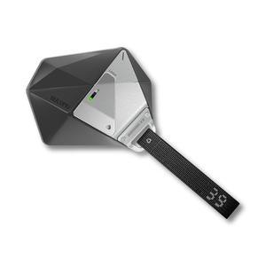 [미국배송] AULUMU A39 지오메트릭 에어팟 프로 3 케이스 잠금 | 나일론 버클 보호 커버 합금 갑옷 애플호환 3세대 케이스와 호환 (2025) - 블랙