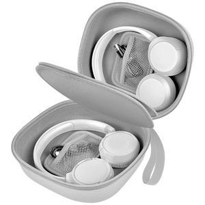 [미국배송] COMECASE 유니버설 하드 EVA 쉘 헤드폰 케이스 - 2 무선 헤드폰용 양면 스토리지 소니 WH-1000XM6 /WH-CH720N과 호환 JBL TUNE 510BT /720BT 사운드코어 Q20 /Q30 실버