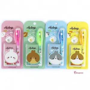 1000 유치원 메모장+비밀펜세트 어린이집 초등학교 10개 단체선물 어린이날선물 답례품tuv620