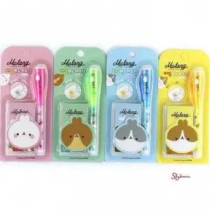 1000 어린이집 메모장+비밀펜세트 유치원 초등학교 어린이날선물 답례품 단체선물 10개ijk744