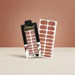 레오파드 젤네일 스티커 셀프 네일아트 샵 퀄리티 붙이는 랩