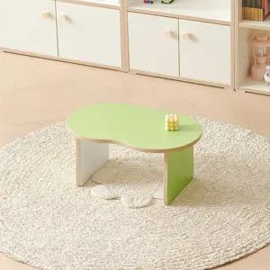 귀여운 구름디자인 미니테이블 좌식공부상 숙제책상 주니어가구 어린이집 놀이방