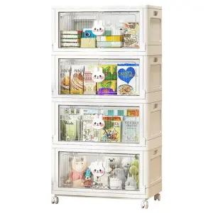 사물함 투명 플라스틱 수납박스 서랍장 세트 접이식