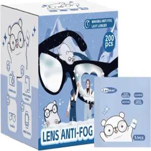 200 PCS 김서림 방지 렌즈 물티슈 프리 모이스팅 안경 클리너 안전하게 선글라스 휴대폰 화면 전자 및