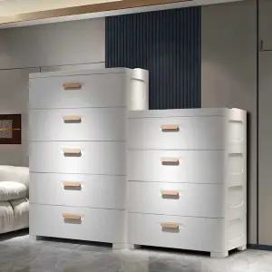 오단서랍장 5단 000 키큰 서랍장 플라스틱 오단 캐비닛