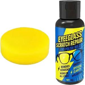 렌즈 스크래치 제거기 - 청소 수리 페이스트 거울 카메라용 안경 제거 키트 화면 시계 태블릿 폰 자동차