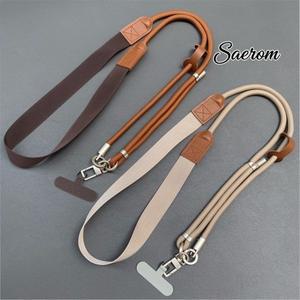 150cm 조절 가능 업그레이드된 넓은 어깨끈 휴대폰 카메라 로프 고급형 감압 걸이줄