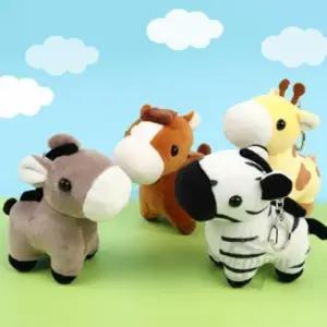 동물 가방 키링 봉제 키홀더 데일리 인형 열쇠고리 랜덤