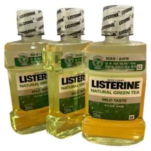 존슨앤드존슨 내츄럴 그린티 리스테린 순한맛 250ml 3개