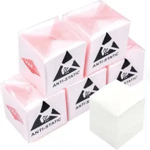 VAE·YI 섬유 청소기 물티슈 40 40mm 750Pcs 소형 극세사 천 광섬유 청소 먼지 종이 습식 및 건식 모두