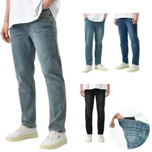 [핫코드]남자 청바지 스판 일자 데님 팬츠 4컬러 HC1808